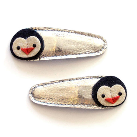 Penguin Hair Clips